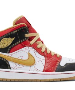 Air Jordan 1 Mid XQ 'White Black Sport Red' 2022 DV0576-176