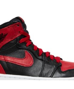 Alternative view of Air Jordan 1 Retro High Banned 2011 432001-001 Nicesnk