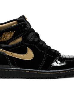 Air Jordan 1 Retro High OG 'Black Metallic Gold' 2020 555088-032
