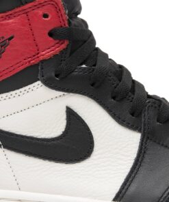 Alternative view of Air Jordan 1 Retro High OG Bred Toe 555088-610 Nicesnk
