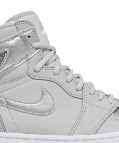Alternative view of Air Jordan 1 Retro High OG CO.JP 'Metallic Silver / Neutral Grey' 2020 DC1788-029
