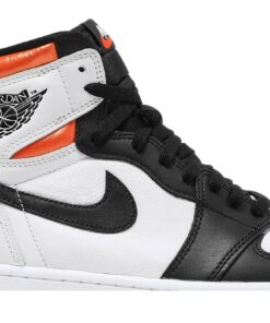 Alternative view of Air Jordan 1 Retro High OG 'Electro Orange' 555088-180
