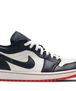Air Jordan 1 Retro Low Obsidian Ember 553558-481 Nicesnk