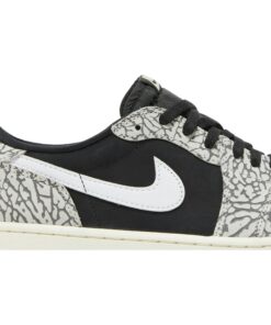 Alternative view of Air Jordan 1 Retro Low OG Black Cement CZ0790-001 Nicesnk