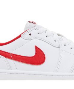 Alternative view of Air Jordan 1 Retro Low OG Metallic Red CZ0790-161 Nicesnk