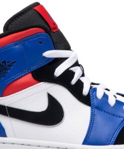 Alternative view of Air Jordan 1 Retro Mid 'Top 3' 554724-124
