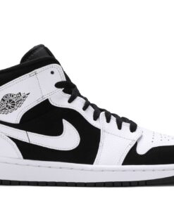 Air Jordan 1 Retro Mid Tuxedo 554724-113 Nicesnk