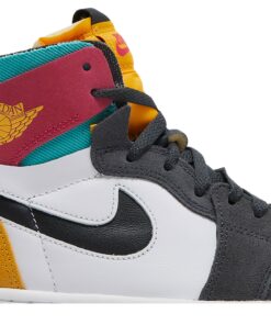 Alternative view of Air Jordan 1 Zoom CMFT 'Multicolor' CT0978-016