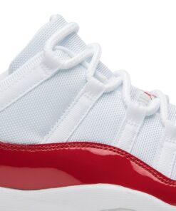 Alternative view of Air Jordan 11 Retro Low Cherry 2016 528895-102 Nicesnk