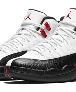 Alternative view of Air Jordan 12 Retro 'Red Taxi' CT8013-162