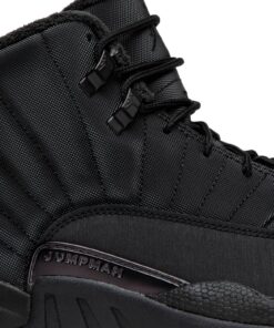 Alternative view of Air Jordan 12 Retro Winterized Triple Black BQ6851-001 Nicesnk