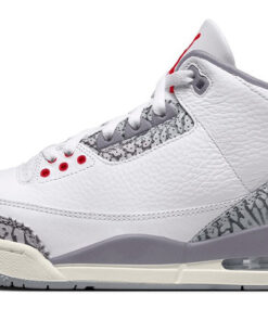 Alternative view of Air Jordan 3 Retro 'Cement Grey' CT8532-106