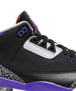 Alternative view of Air Jordan 3 Retro 'Court Purple' CT8532-050