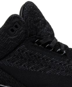 Alternative view of Air Jordan 3 Retro Flyknit Black AQ1005-001 Nicesnk
