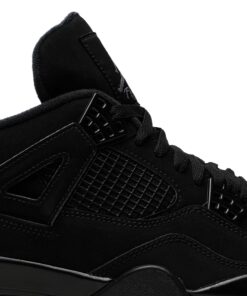 Alternative view of Air Jordan 4 Retro Black Cat 2020 CU1110-010 Nicesnk