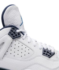 Alternative view of Air Jordan 4 Retro LS Legend Blue 314254-107 Nicesnk