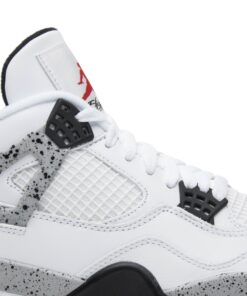 Alternative view of Air Jordan 4 Retro OG White Cement 2016 840606-192 Nicesnk