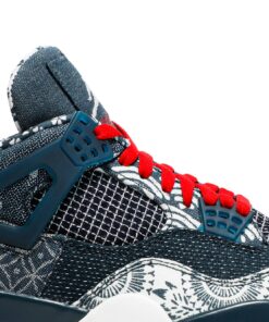 Alternative view of Air Jordan 4 Retro SE Sashiko CW0898-400 Nicesnk