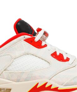 Alternative view of Air Jordan 5 Low 'Chinese New Year' 2021 DD2240-100