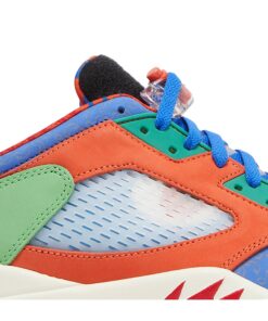 Alternative view of Air Jordan 5 Low 'Doernbecher' 2022 DR6287-486