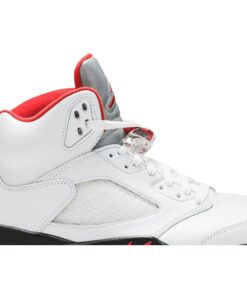 Alternative view of Air Jordan 5 Retro 'Fire Red' 2020 DA1911-102