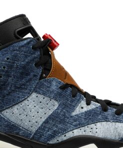 Alternative view of Air Jordan 6 Retro Washed Denim CT5350-401 Nicesnk