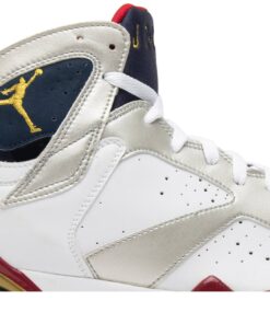 Alternative view of Air Jordan 7 Retro Olympic (2012) 304775-135 Nicesnk