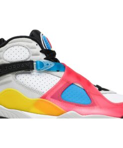 Alternative view of Air Jordan 8 Retro SP SE 'Multi-Color' BQ7666-100