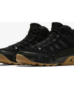 Alternative view of Air Jordan 9 Retro Boot 'Black Gum' AR4491-025