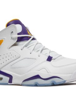 Alternative view of Air Jordan Flight Club 91 'Lakers' DC7329-105