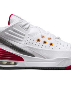 Air Jordan Max Aura 5 White Cardinal Red DZ4353-160 Nicesnk