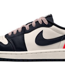 Air Jordan Paris Saint-Germain x 1 Retro Low OG 'Sail Pink Oxford' HF8828-100