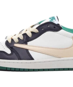 Air Jordan Travis Scott x Fragment Design x 1 Low 'White Green Black' DM7866-128