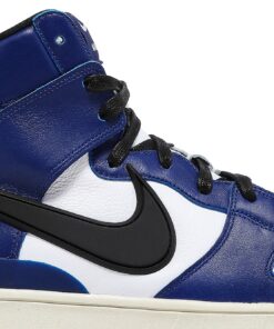 Alternative view of AMBUSH x Nike Dunk High Deep Royal CU7544-400 Nicesnk
