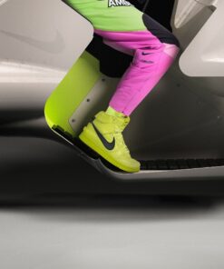 Alternative view of AMBUSH x Nike Dunk High 'Flash Lime'