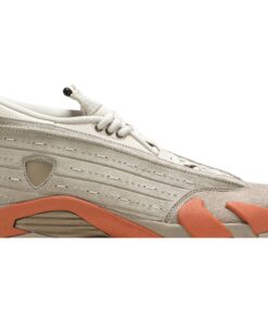 Alternative view of CLOT x Air Jordan 14 Retro Low Terracotta DC9857-200 Nicesnk