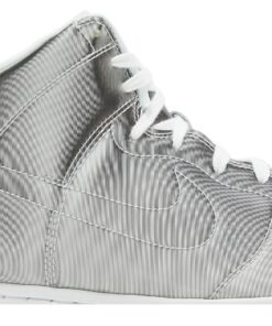 Alternative view of CLOT x Nike Dunk High 'Silver Metallic' DH4444-900