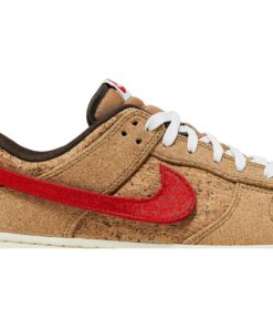 Alternative view of CLOT x Nike Dunk Low SP Flax FN0317-121 Nicesnk