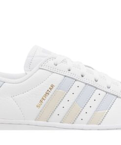 Alternative view of Dime x adidas Superstar ADV White Halo Blue FZ6002 Nicesnk