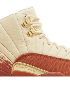 Alternative view of Eastside Golf x Jordan 12 'Muslin/Black Burnt Sunrise' DV1758-108
