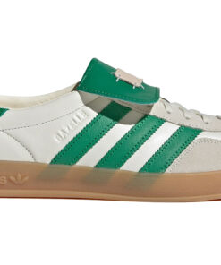 Foot Industry x adidas Gazelle Indoor Off White Green ID3518 Nicesnk
