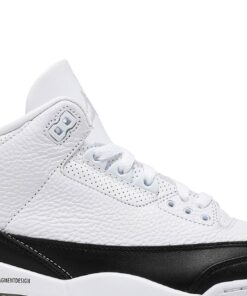 Alternative view of Fragment Design x Air Jordan 3 Retro SP White DA3595-100 Nicesnk