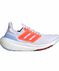 (Grade School) adidas UltraBoost Light Blue Dawn Solar Red H06357 Nicesnk