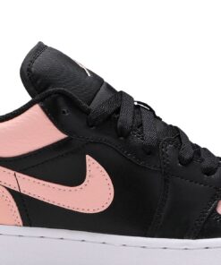 Alternative view of (Grade School) Air Jordan 1 Low 'Crimson Tint' 553560-034