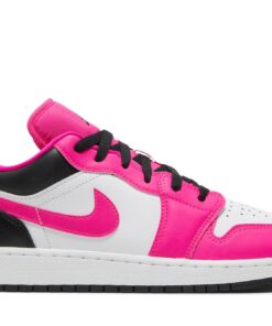 (Grade School) Air Jordan 1 Low Fierce Pink DZ5365-601 Nicesnk