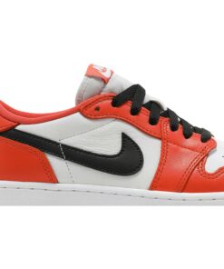 Alternative view of (Grade School) Air Jordan 1 Low OG Starfish CZ0858-801 Nicesnk