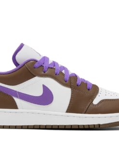 (Grade School) Air Jordan 1 Low Purple Mocha 553560-215