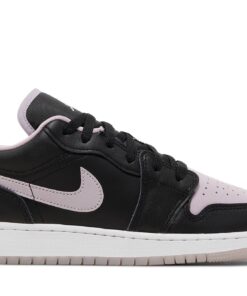 (Grade School) Air Jordan 1 Low SE 'Black Iced Lilac' DV1333-051