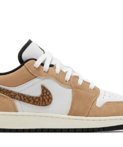 (Grade School) Air Jordan 1 Low SE 'Brown Elephant' DZ5368-201
