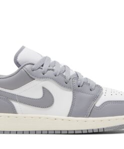 (Grade School) Air Jordan 1 Low 'Vintage Grey' 553560-053